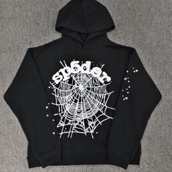 Sp5der OG Web Hoodie ‘Black' - Size Large