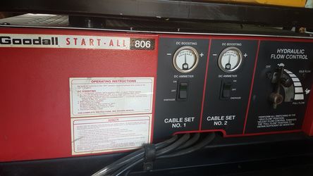 Startall model 806 w/hydraulic air compressor