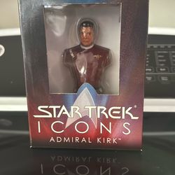 Star Trek Icons Bust Of Admiral Kirk