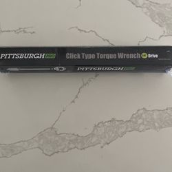 Pittsburgh Pro Click Type 3/8” Torque Wrench