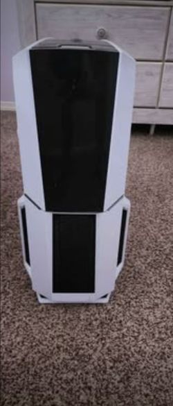 White Full Tower ATX PC Case