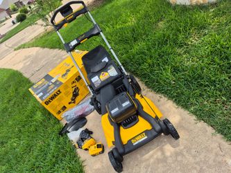2x20V MAX 21 in. Cordless Battery Powered Self Propelled Lawn Mower Kit with (2) 10 Ah Batteries and Chargers