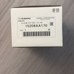 Oil Filter