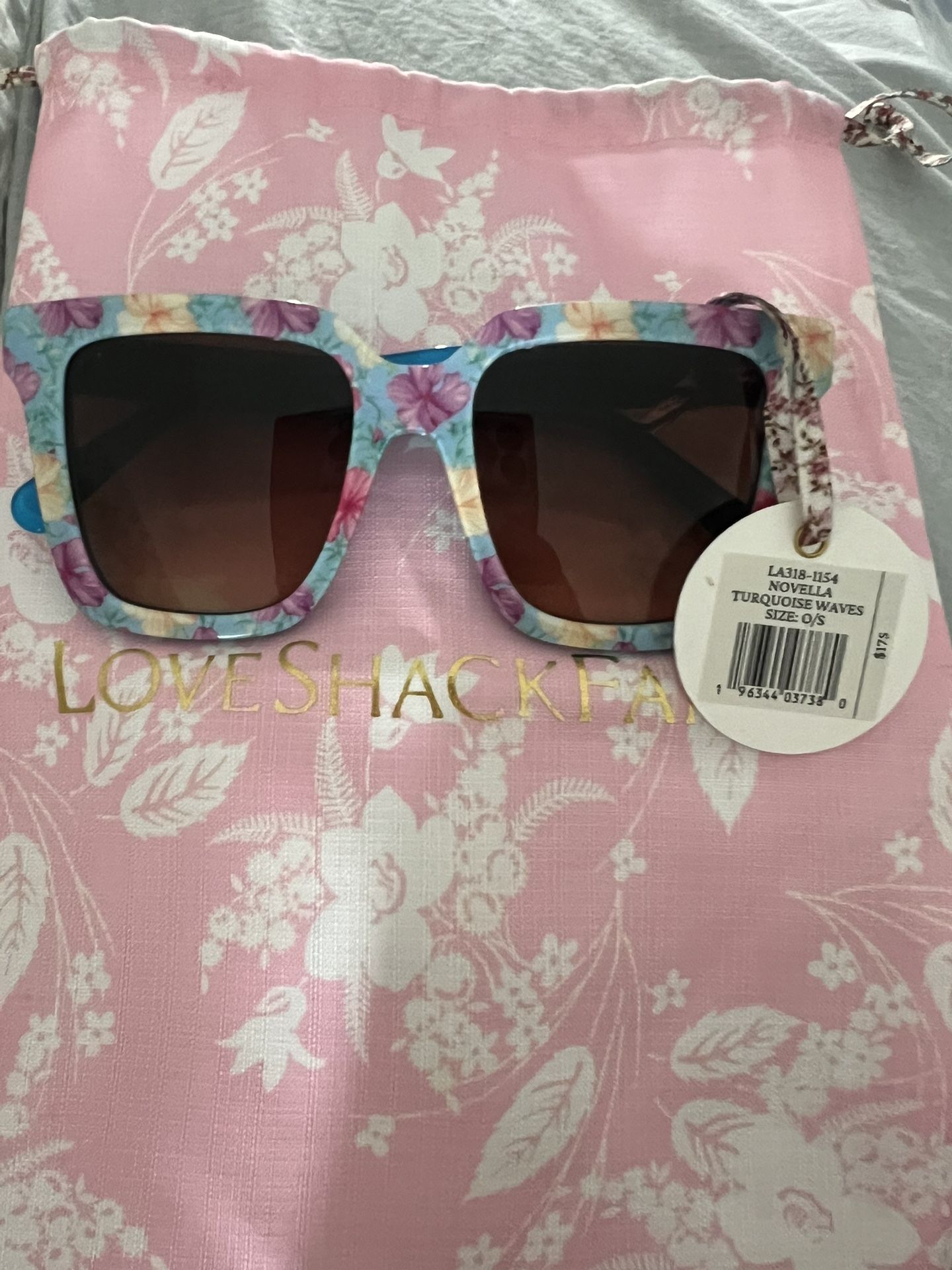 LoveShackFancy Novella Floral Sunglasses, NWT & Accessories display picture 1
