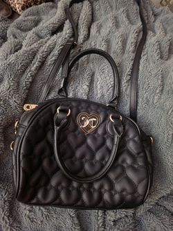 Juicy Couture Black Medium Quilted Purse