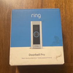 Brand New Ring Doorbell  Pro
