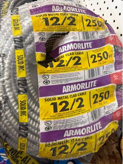 New MC Metal clad cable 12/2