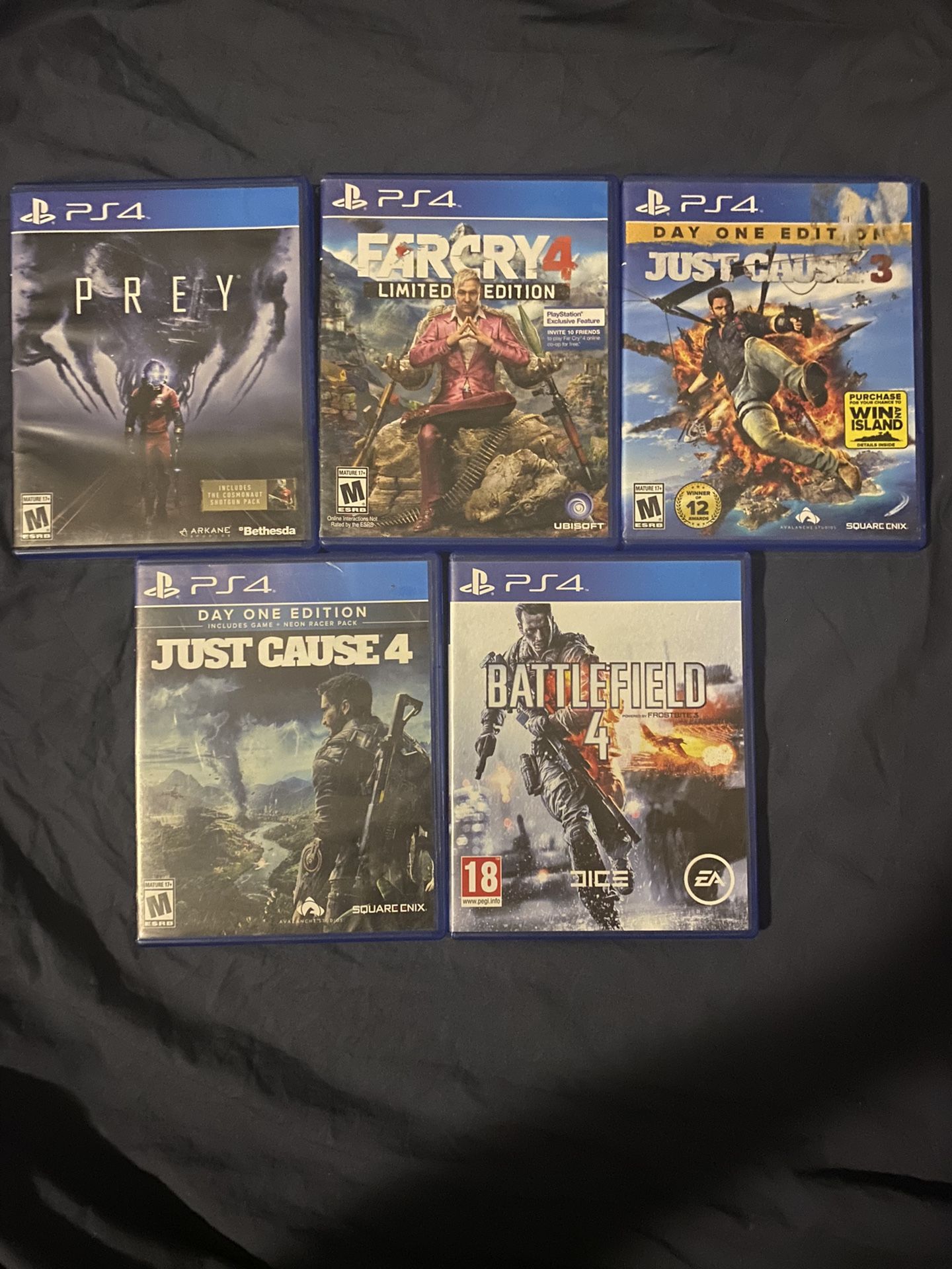 Lot Of PS4 Games