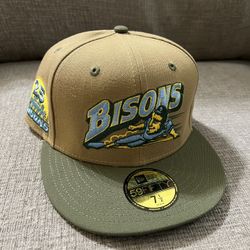 New Era Bisons MLB Fitted Hat