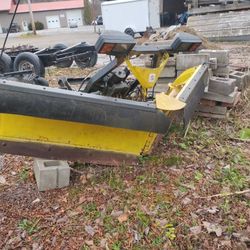 8' Fisher V- Plow