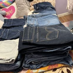New/Used Jeans Size 7-9