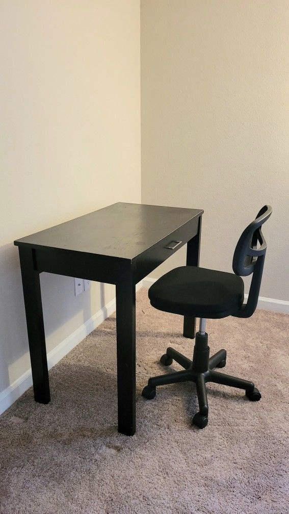 Desk And Chair