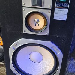 Sansui tower speakers.