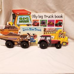 Set Of 7 Truck Board Books