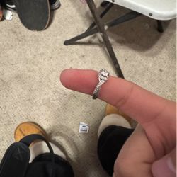 Sun 925 Diamond Ring