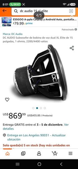 Dc audio 15 nueva