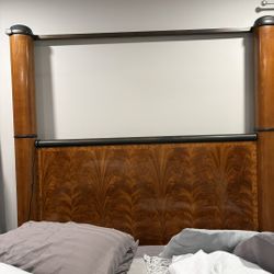 Solid Wood Bed Set