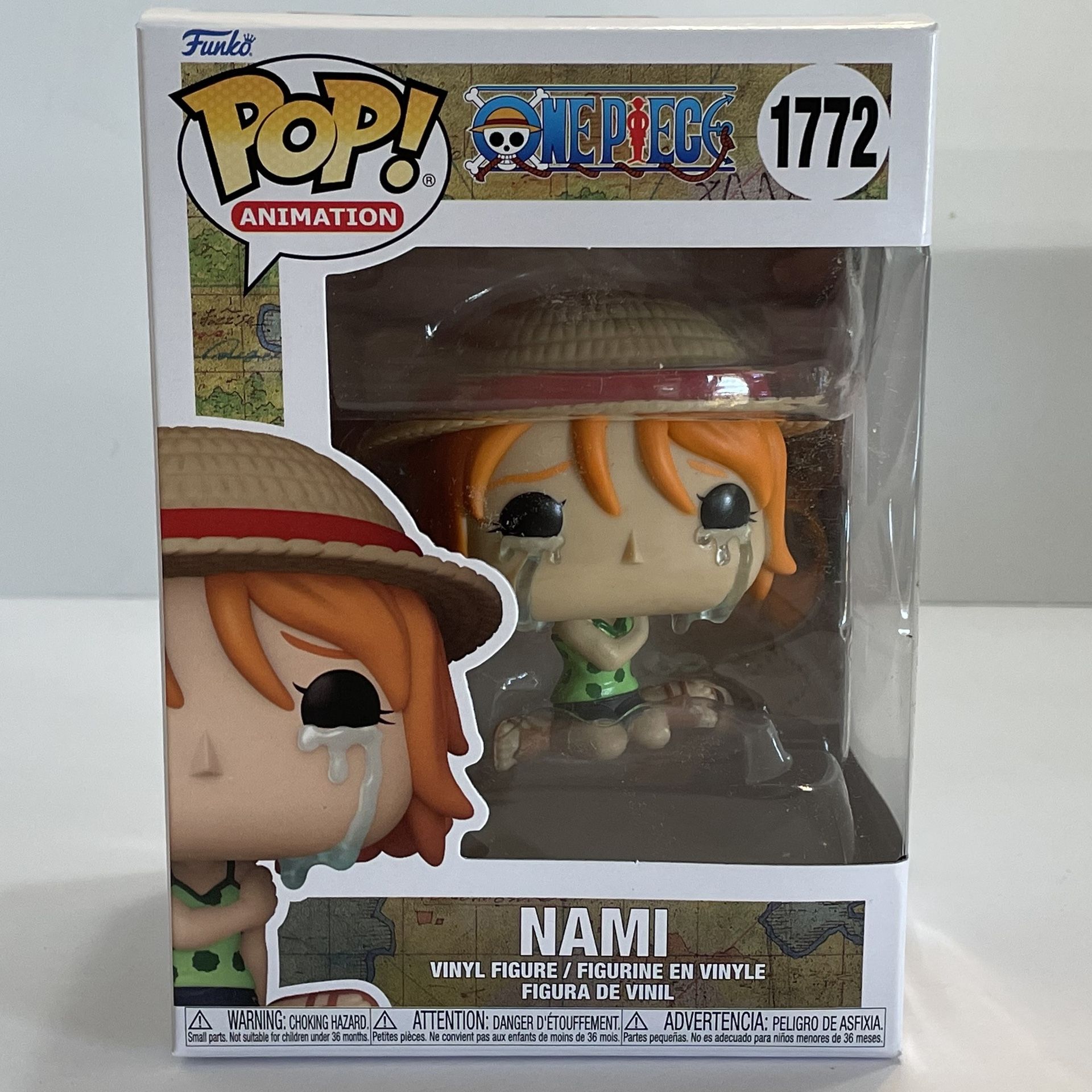 1772 Nami (Crying) Funko Pop Anime Manga One Piece MIB