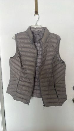 Vest  Ladies  Light Gray Imported From Italy European Size 50 (XXL) 