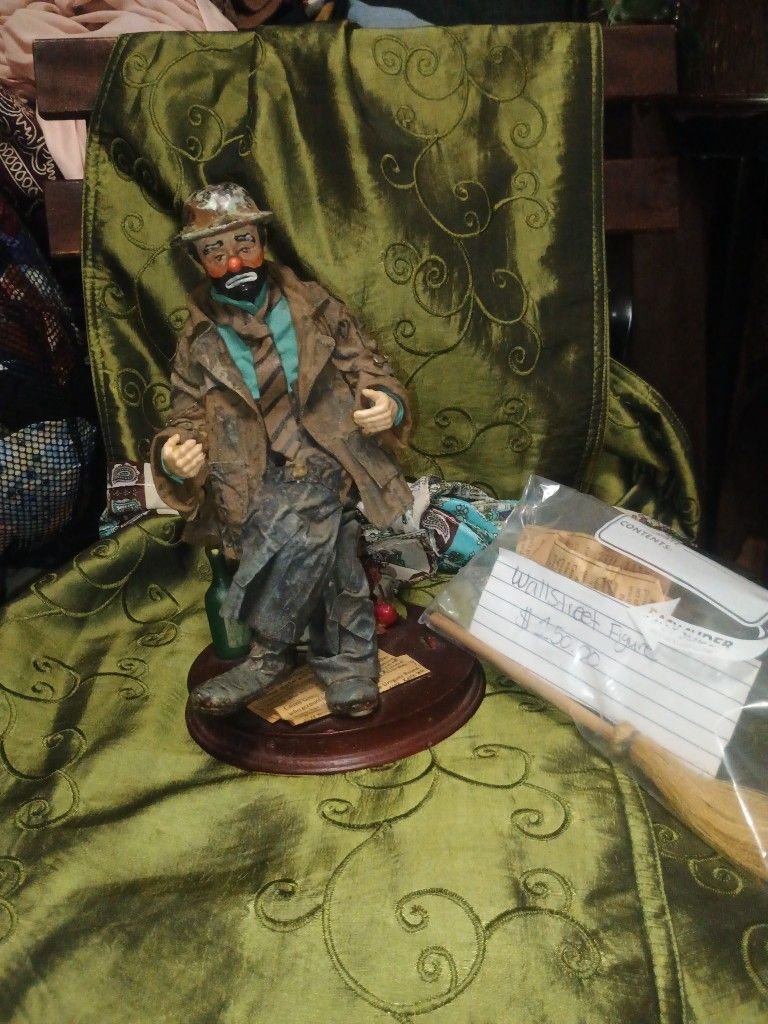 Wall Street Emmett Kelly Doll