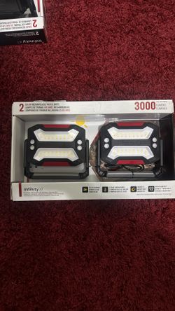 Infinity X1 Dual Powered Solar Work Light 2-pack Infinity X1 Solar Worklights