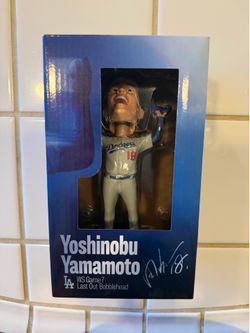 Yamamoto Last Out Bobblehead