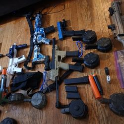 Collection Of Water And Orbie Water Pellet Guns