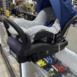Maxi-Cosi Mico 30 Infant Car Seat & Base (Blue/Gray Stars) 