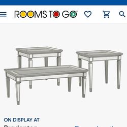  Coffee Table And Side Tables