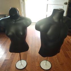 Male And Female Headless Mannequins 