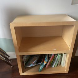 Wood Kids Bookshelf