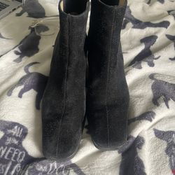 Salvatore Ferragamo Black suade Boots 