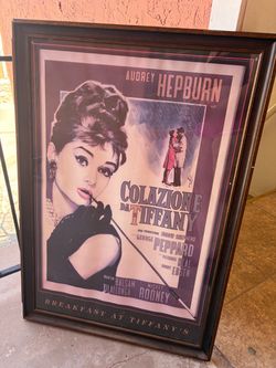 Breakfast at Tiffany's Framed Movie Poster