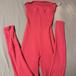 Pink jumpsuit 
