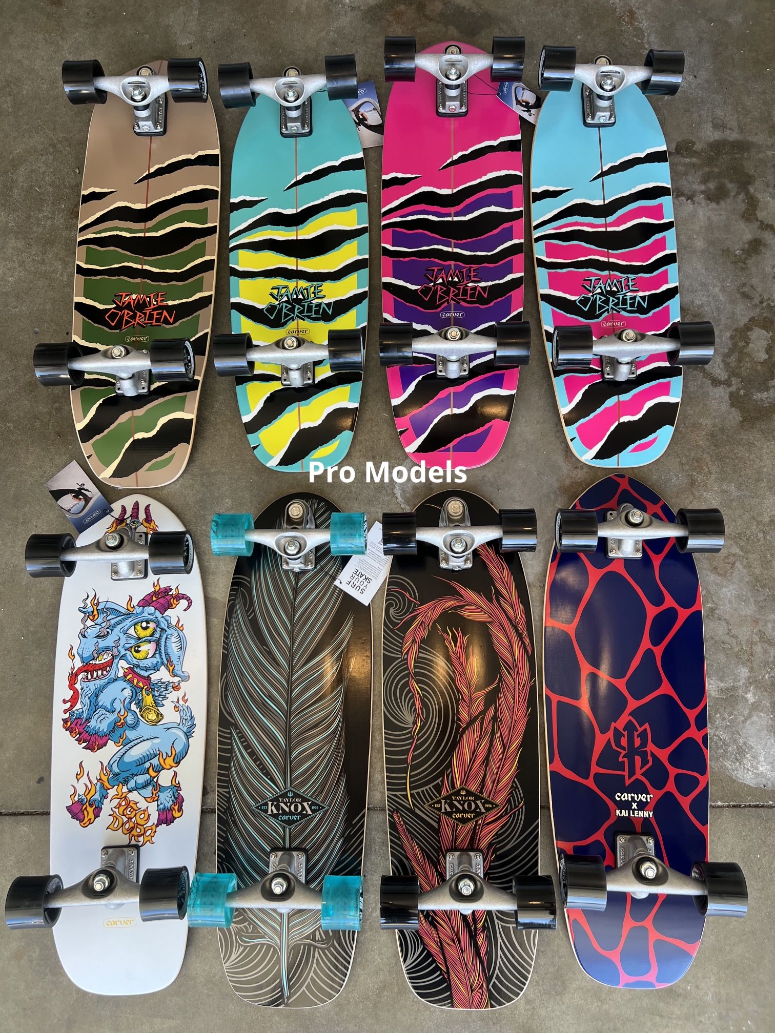 Carver Skateboards (assorted models)