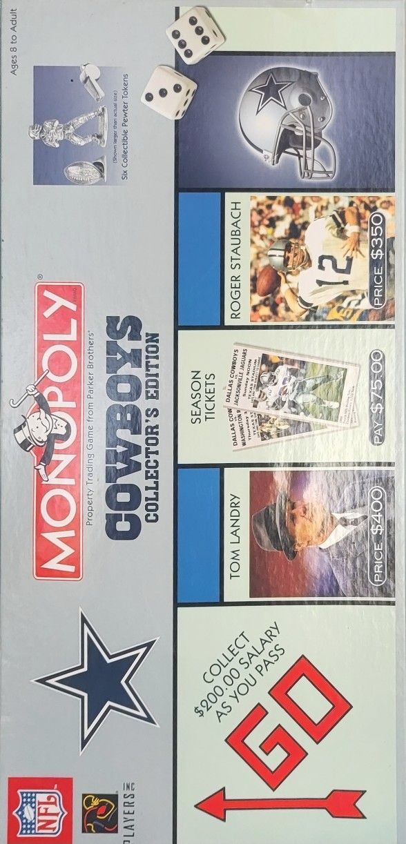 Monopoly Dallas Cowboys Edition 2003!!!