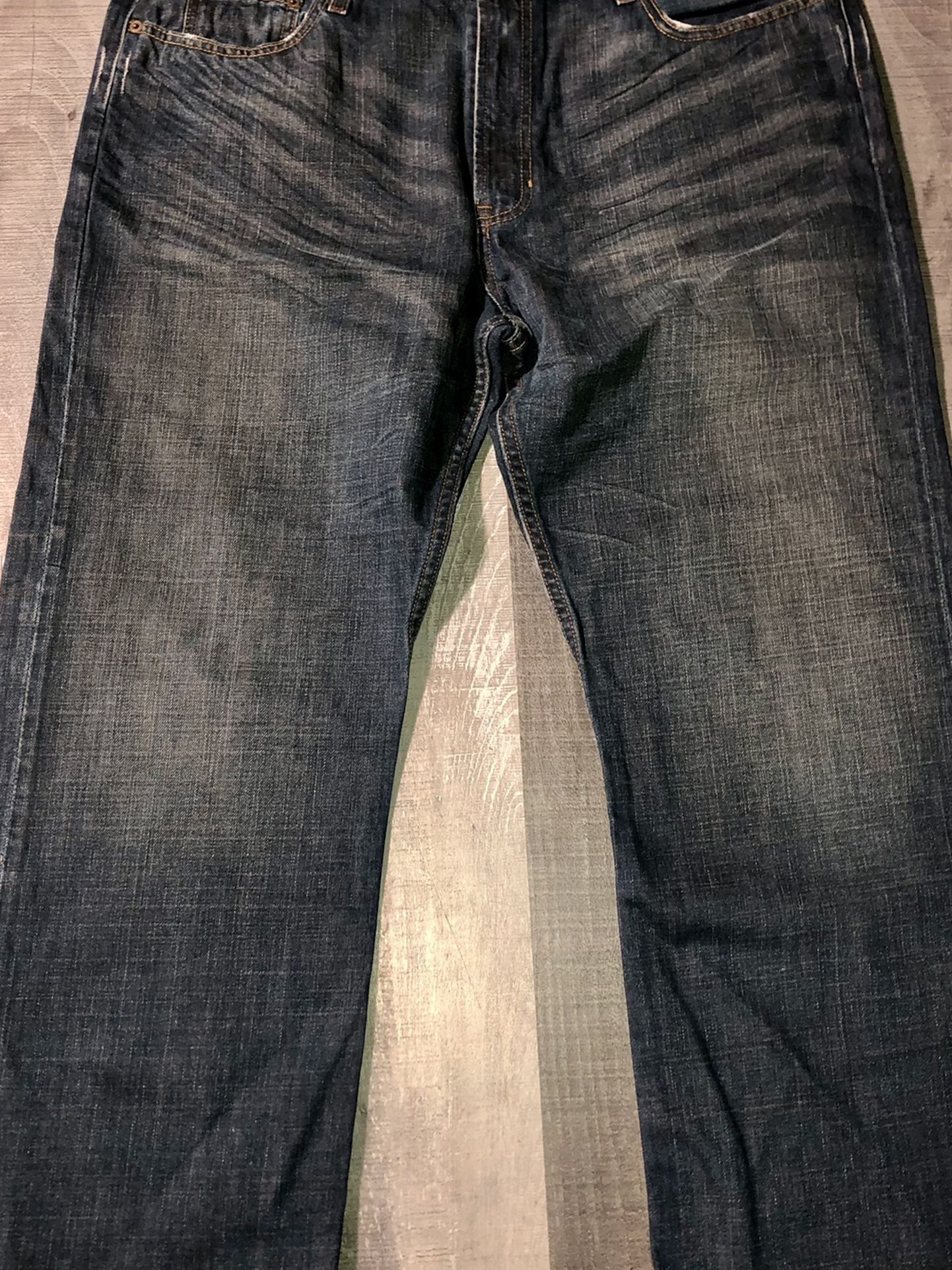 Gently Used Men’s GAP denim Loose Boot Fit Jeans Size 40x30