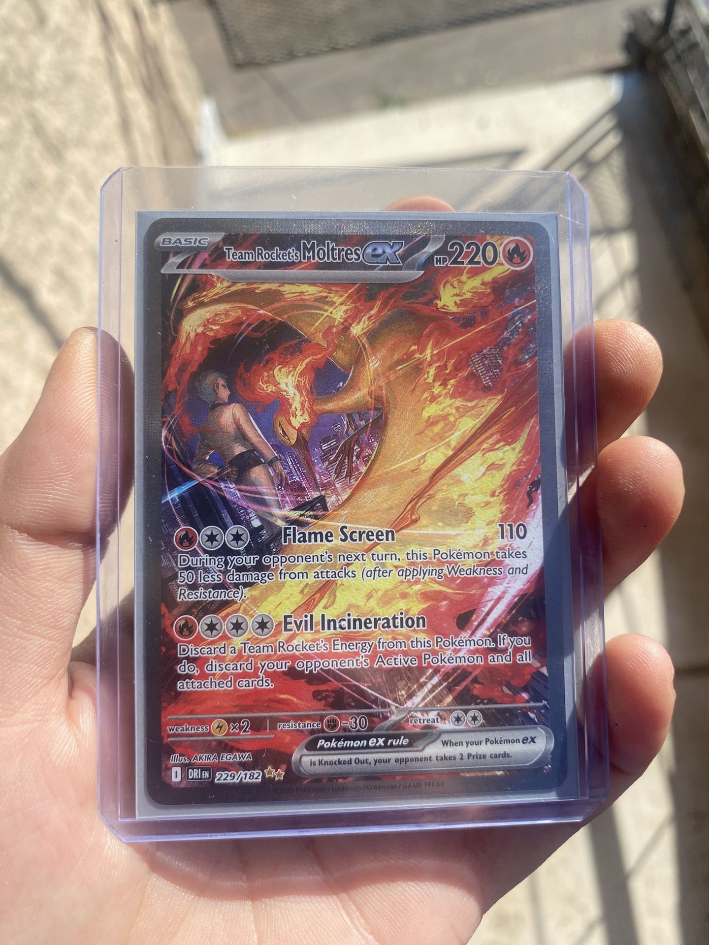 Team Rockets Moltres Ex