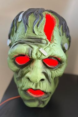 Light up Frankenstein bust - never used. Perfect condition.
