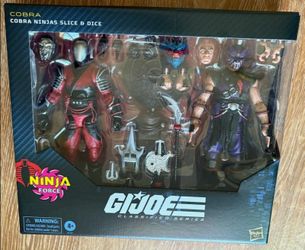 G.I. Joe Classified Series Cobra Ninjas Slice & Dice