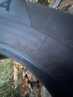 Brand new yokahoma geo lander xcv tires. 245-70 r18.