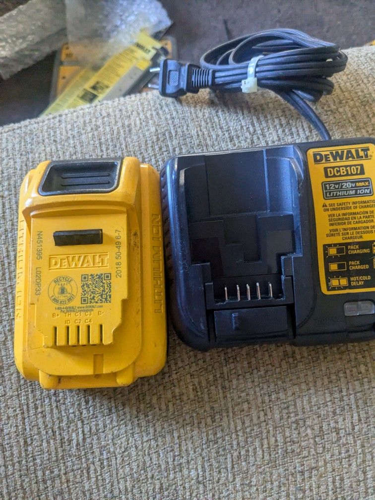 Dewalt Charger Battery Tool