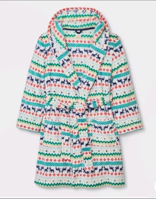 Christmas Kids Robe Size M