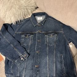 NEW- Denim Jacket Adult Size 3XL