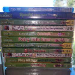 Sesame Street DVDs