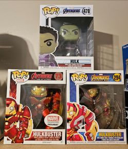 Marvel Hulk Hulkbuster Funko pop lot of 3 478 73 294 brand new