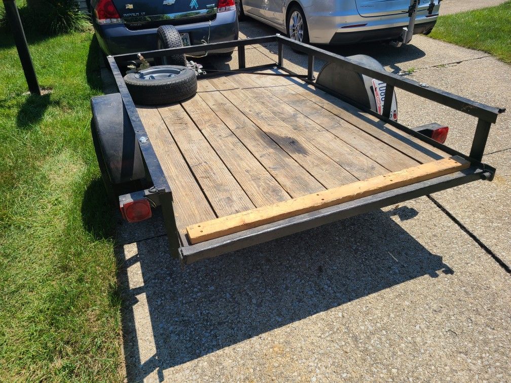 5x8 Tilt Trailer Heavy Duty