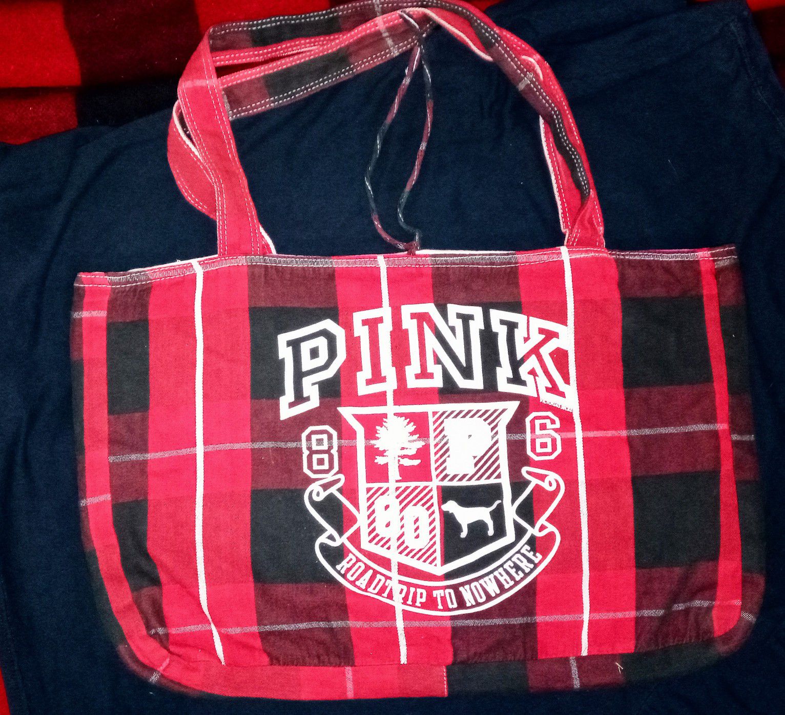 PINK tote bag