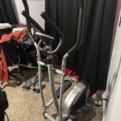 Elliptical And Row Machine 