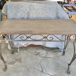 Wrought Iron Table
